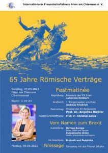 Mehr über den Artikel erfahren 65-jähriges Jubiläum der Römischen Verträge