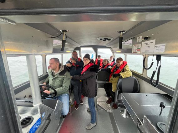 Fahrt mit dem Feuerwehrboot