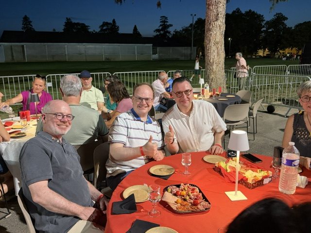 Sozialisation nach dem Rugbyspiel