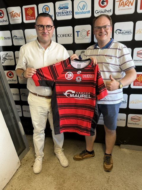 Vorstellung des neuen Trikots der Graulheter Rugbyspieler
